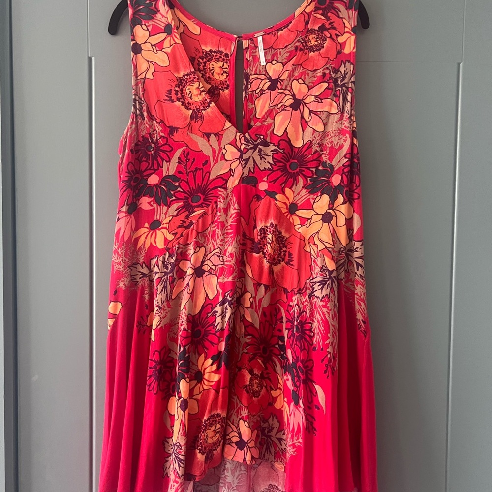 Free People Floral Mini Dress